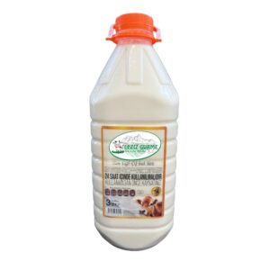 3 Litre Tam Yağlı İnek Sütü
